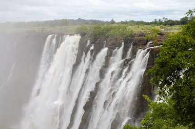 Victoria Falls - Zambiya/Zimbabwe kenarlık