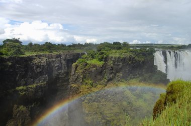 Victoria Falls - Zambiya/Zimbabwe kenarlık