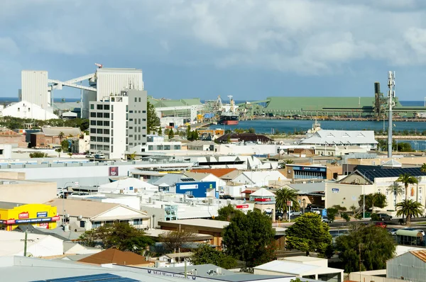 Geraldton Austrália Agosto 2018 Edifícios Comerciais Porto Geraldton — Fotografia de Stock