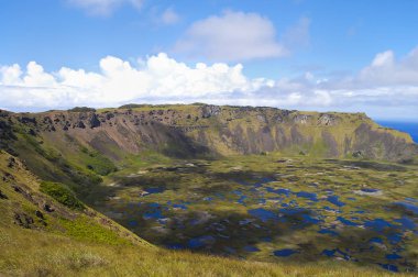 Rano Kau krater - Paskalya Adası