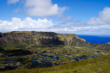 Rano Kau krater - Paskalya Adası