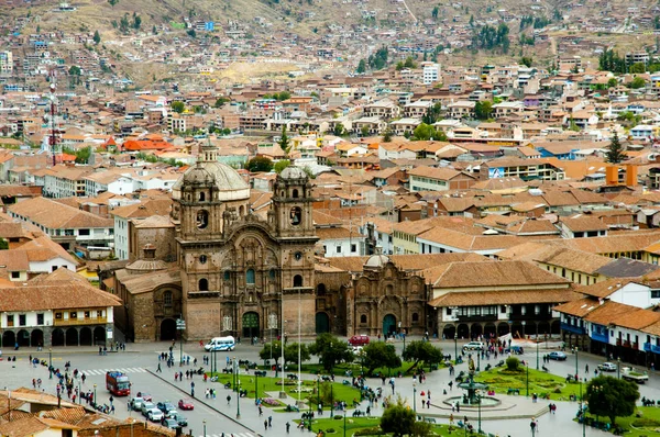 Plaza Armas Cuzco Perú — Foto de Stock