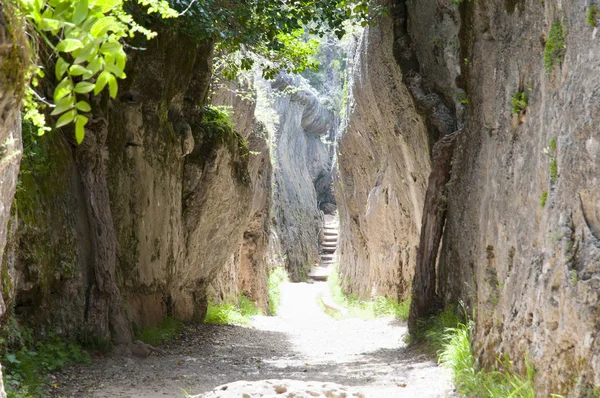 Ciudad Encantada Betoverde Stad Spanje — Stockfoto