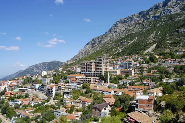 Stadt Kruje Albanien — Stockfoto