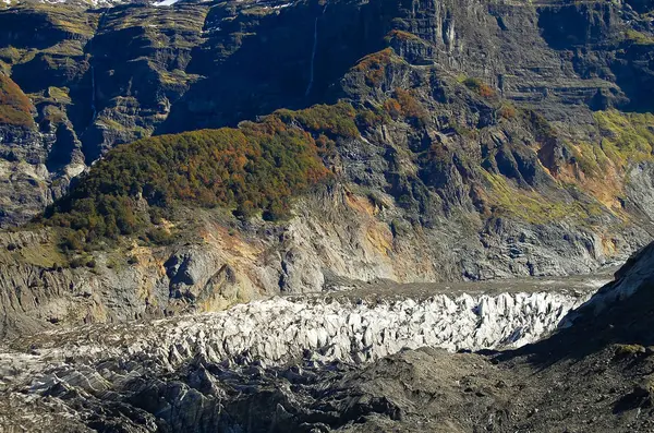Glaciar Negro Del Monte Tronador Bariloche Argentina — Foto de Stock