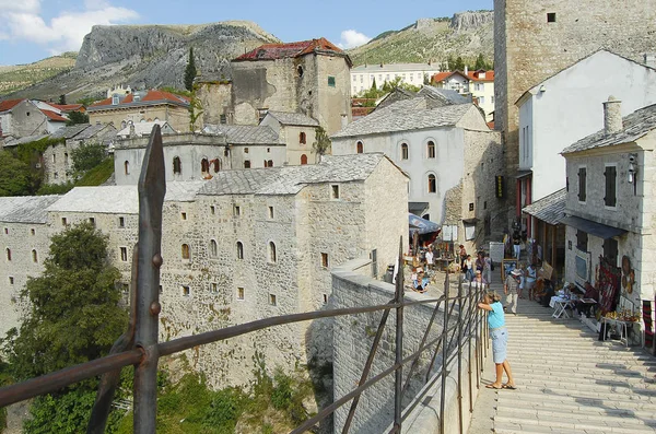Gebäude Mostar Bosnien Herzegowina — Stockfoto
