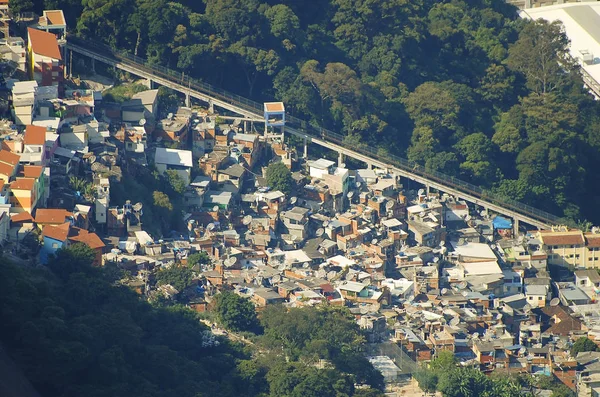 Favela Río Janeiro Brasil — Foto de Stock