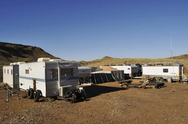 Exploration Mining Camp Australien — Stockfoto