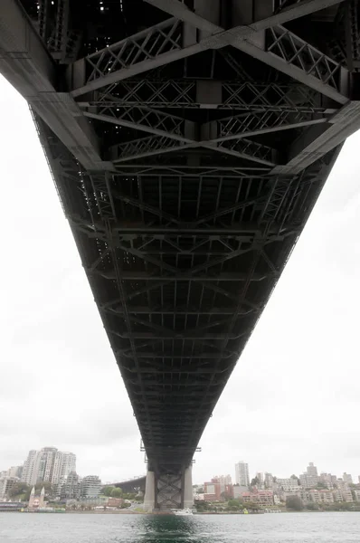 Sous Pont Portuaire Sydney Australie — Photo