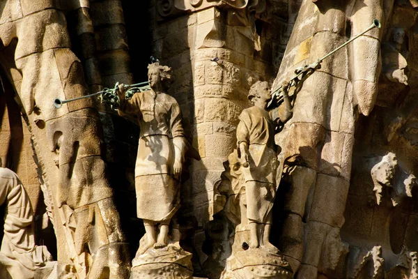 Barcelona Španělsko Května 2016 Nedokončený Římskokatolické Církve Katedrály Sagrada Familia — Stock fotografie