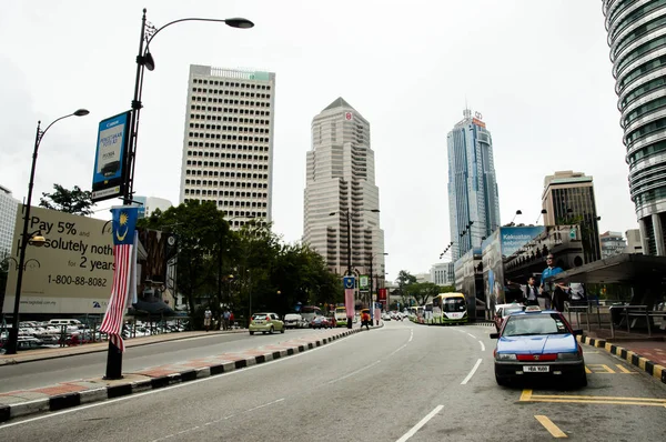 Kuala Lumpur Malasia Noviembre 2010 Vista Calle Jalan Ramlee Cerca — Foto de Stock