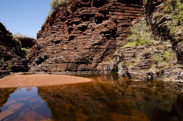 Ущелье Хэнкок Национальный Парк Кариджини Австралия — стоковое фото