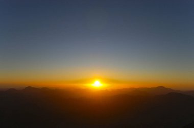 Mount Sinai Sunrise - Mısır