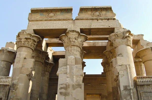 Tempio Kom Ombo Egitto — Foto Stock