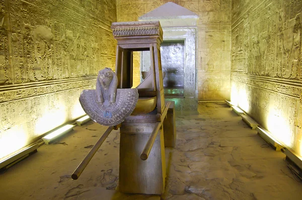 Храм Гора Эдфу Египет Египет — стоковое фото