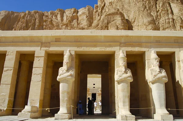 Храм Хатшепсут Луксор Єгипет — стокове фото