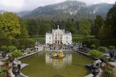 Linderhof Sarayı - Bavyera - Almanya
