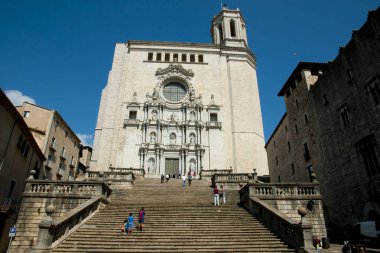 Girona - İspanya Saint Mary Katedrali