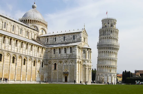 Der Schiefe Turm Von Pisa Italien — Stockfoto
