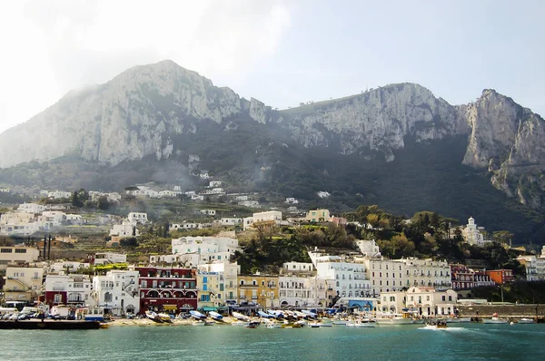 Porto Ilha Capri Itália — Fotografia de Stock