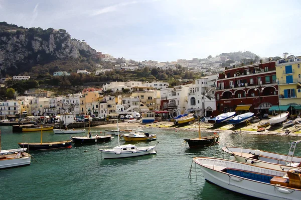 Porto Ilha Capri Itália — Fotografia de Stock