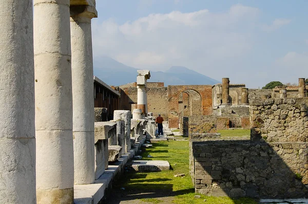 Rovine Pompei Italia — Foto Stock