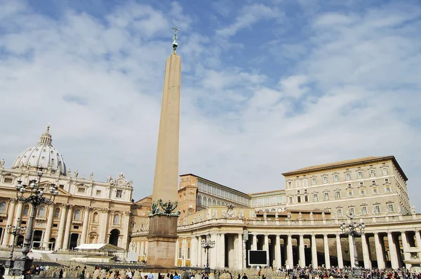 Plac Świętego Piotra Watykan — Zdjęcie stockowe