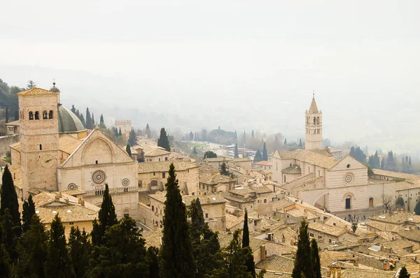 Altstadt Von Assisi Italien — Stockfoto