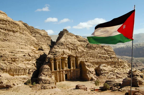 Kloster Petra Jordan — Stockfoto