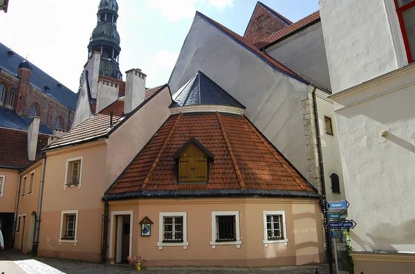 Old Architecture Riga Lettonia — Foto Stock