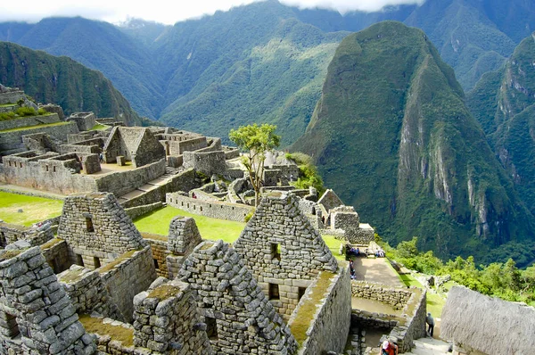 Machu Picchu Inca ซากปร เปร — ภาพถ่ายสต็อก