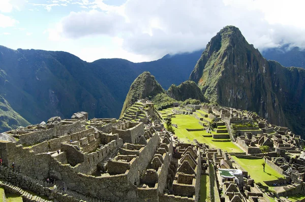 Machu Picchu Ruínas Incas Peru — Fotografia de Stock