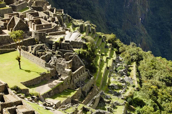 Ruinas Machu Picchu Inca Perú — Foto de Stock