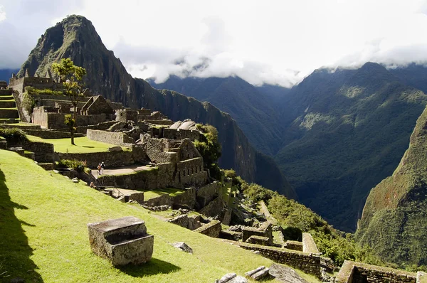 Machu Picchu Inca Harabeleri Peru — Stok fotoğraf