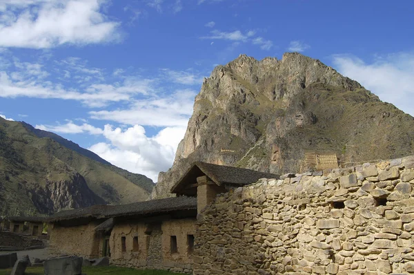 Inca Ruinen Von Ollantaytambo Peru — Stockfoto