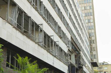 Harabe - Belgrad - Sırbistan bombalama NATO Savunma Bakanlığı binasının