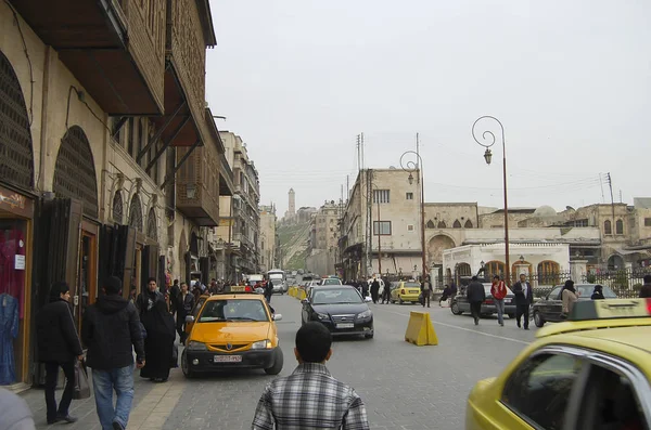 Aleppo Syryjska Republika Arabska Stycznia 2010 Życie Codzienne Miasta Aleppo — Zdjęcie stockowe