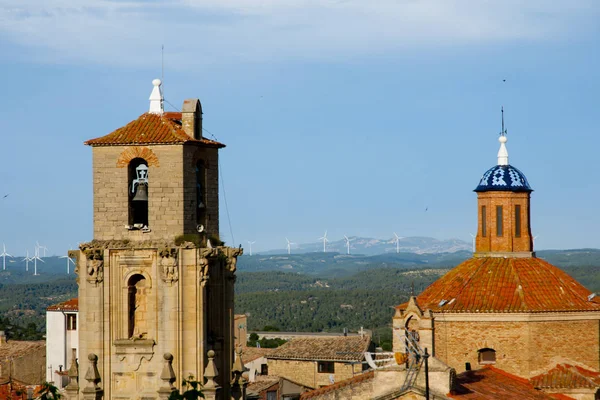 Zvonice Calaceite Španělsko — Stock fotografie