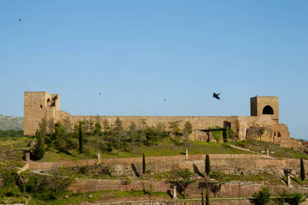 Paredes Del Castillo Mora Rubielos España — Foto de Stock