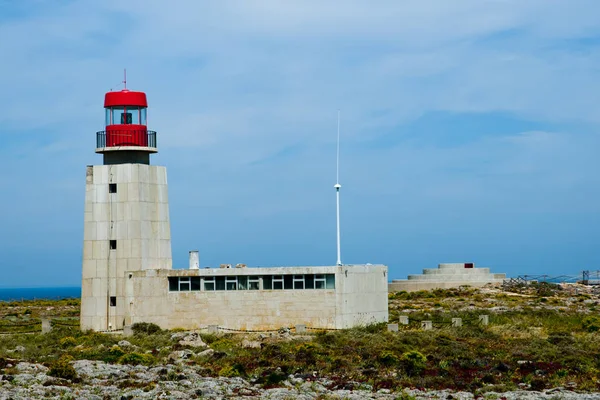 Phare Ponta Sagres Portugal — Photo