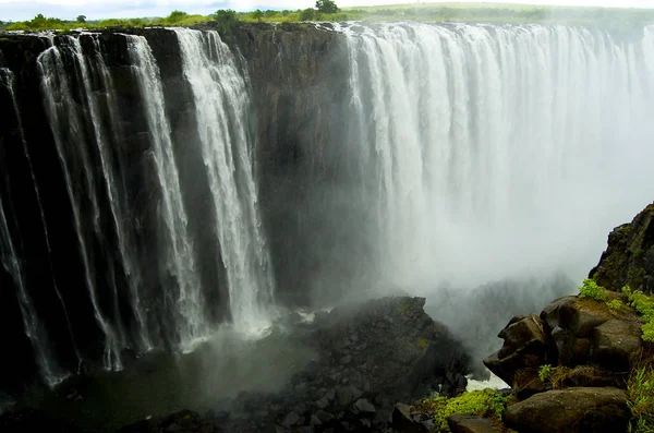 Victoria Falls Zambia Zimbabwe — Foto de Stock