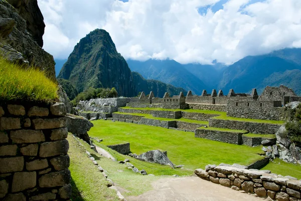 Ruinas Machu Picchu Inca Perú — Foto de Stock