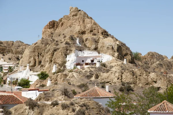 Casas Cuevas Guadix España — Foto de Stock