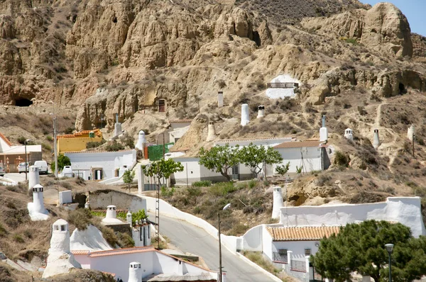 洞穴房屋 Guadix 西班牙 — 图库照片