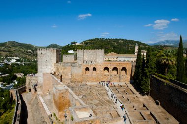 Alcazaba Alhambra - Granada - İspanya