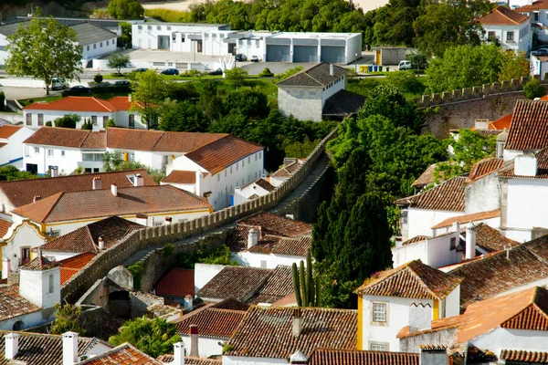 Mur Obidos Portugal — Photo