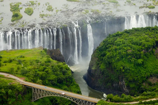 Victoria Falls Sambia Und Simbabwe — Stockfoto
