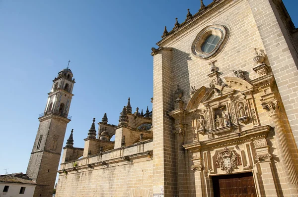 Καθεδρικός Ναός Του Σαν Σαλβαδόρ Χερέθ Ντε Φροντέρα Ισπανία — Φωτογραφία Αρχείου