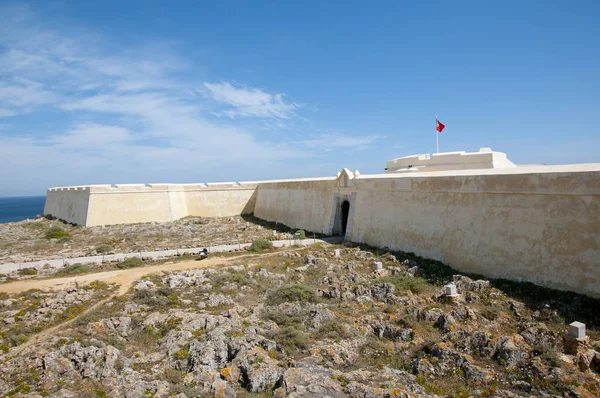萨格雷斯要塞 葡萄牙 — 图库照片