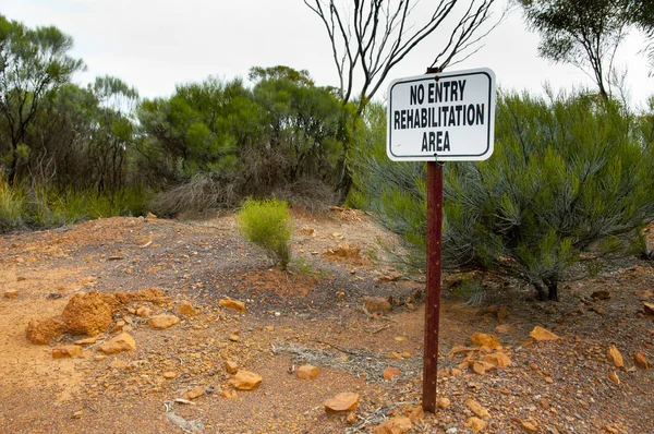 Área Rehabilitación Ambiental Australia Occidental — Foto de Stock